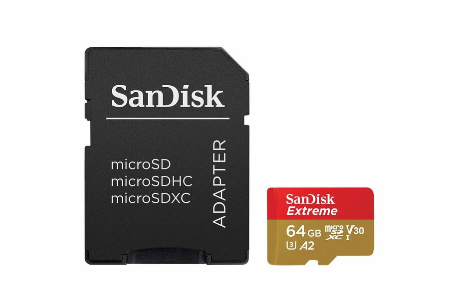 tarjeta microsd sandisk de 64 gb embalaje a granel