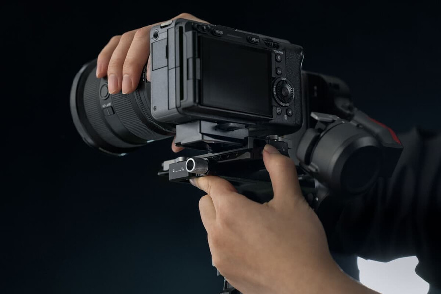 soporte superior de liberación rápida dji rs 2024