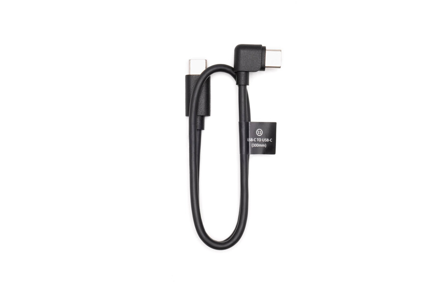cable de control multicámara en forma de l dji rs usb-c 30 cm