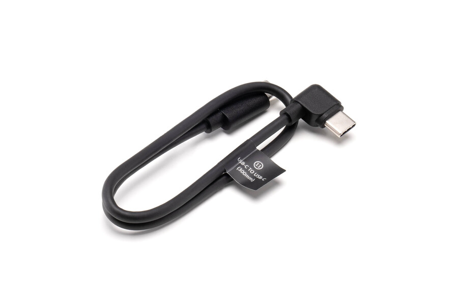 cable de control multicámara en forma de l dji rs usb-c 30 cm