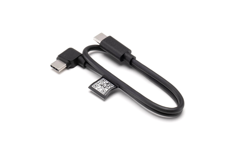 cable de control multicámara en forma de l dji rs usb-c 30 cm