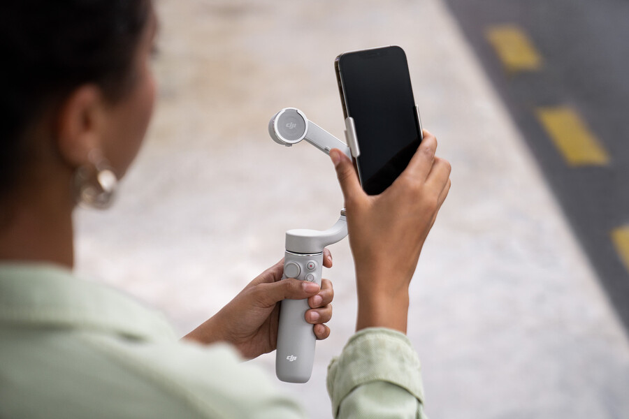 abrazadera magnética para smartphone dji om 2