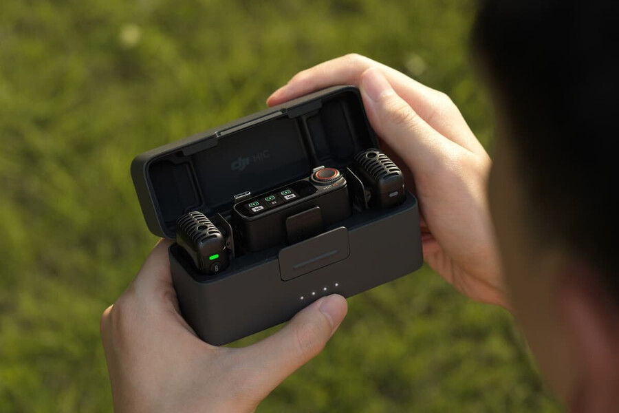estuche de carga para dji mic 2