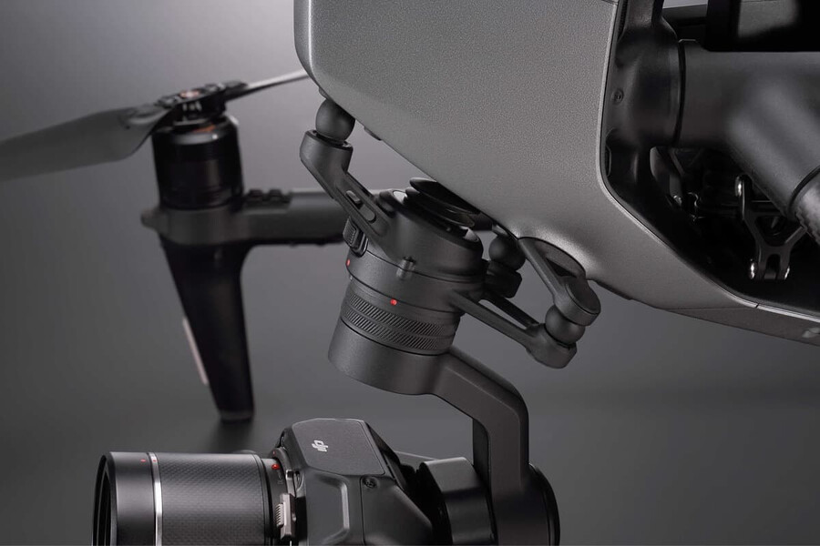 amortiguadores de goma para el estabilizador dji inspire 3