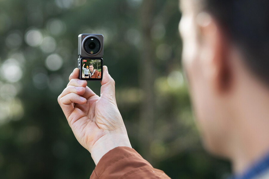 módulo de pantalla táctil frontal de la dji action 2