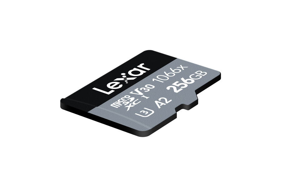 lexar professional 1066x u3 v30 a2 256 gb microsdxc