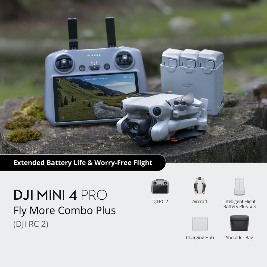 dji mini 4 pro vuela más combo plus dji rc 2
