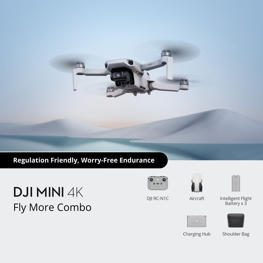 paquete fly more dji mini 4k