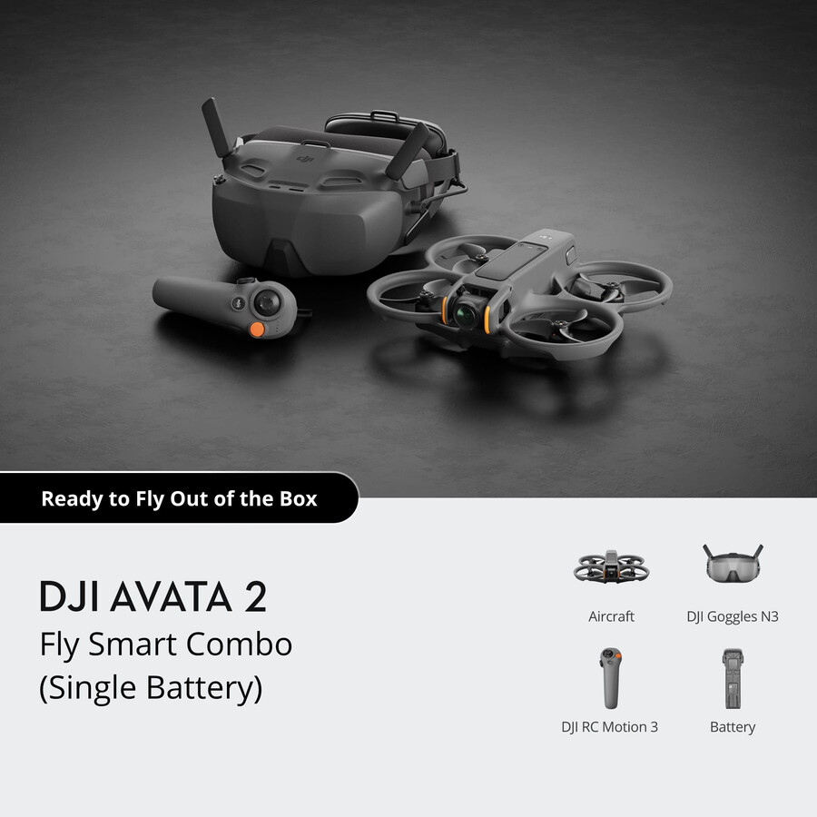 dji avata 2 fly smart bundle una batería