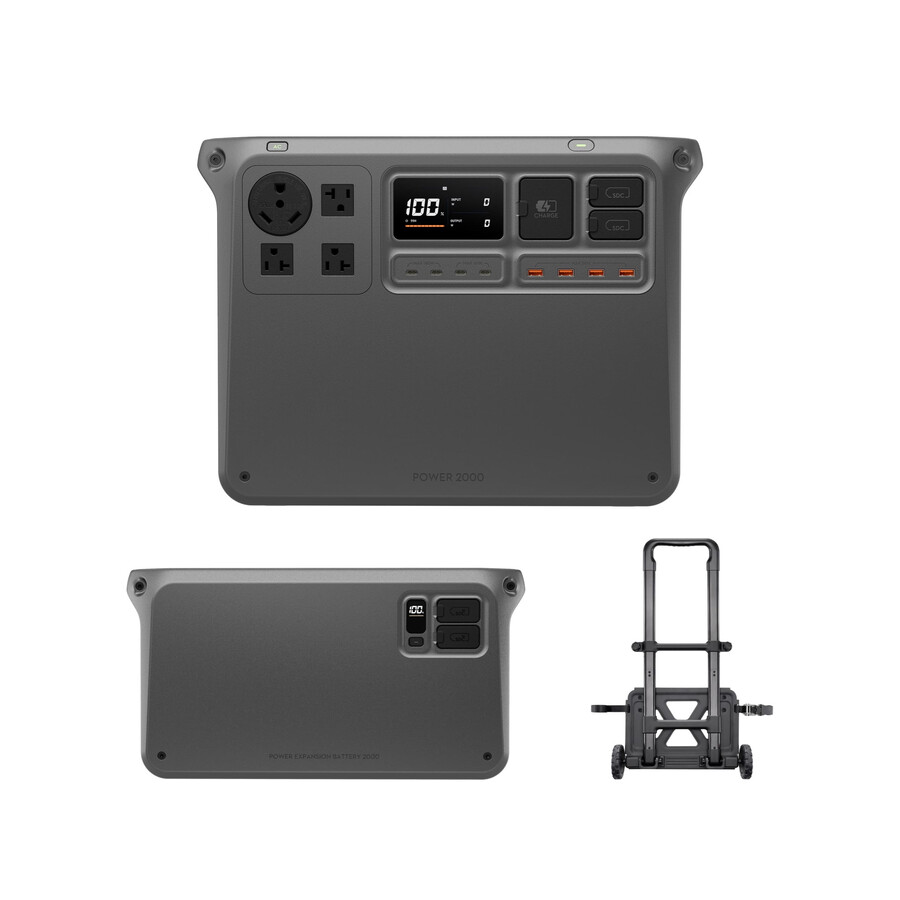 estación de energía portátil dji power 2000 de 4096 wh