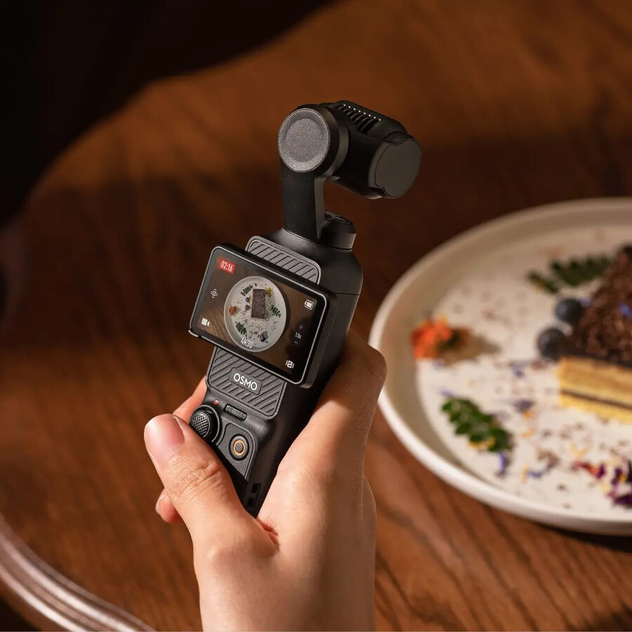 paquete de vlogs para osmo pocket 3 - transmisor dji mic mini negro