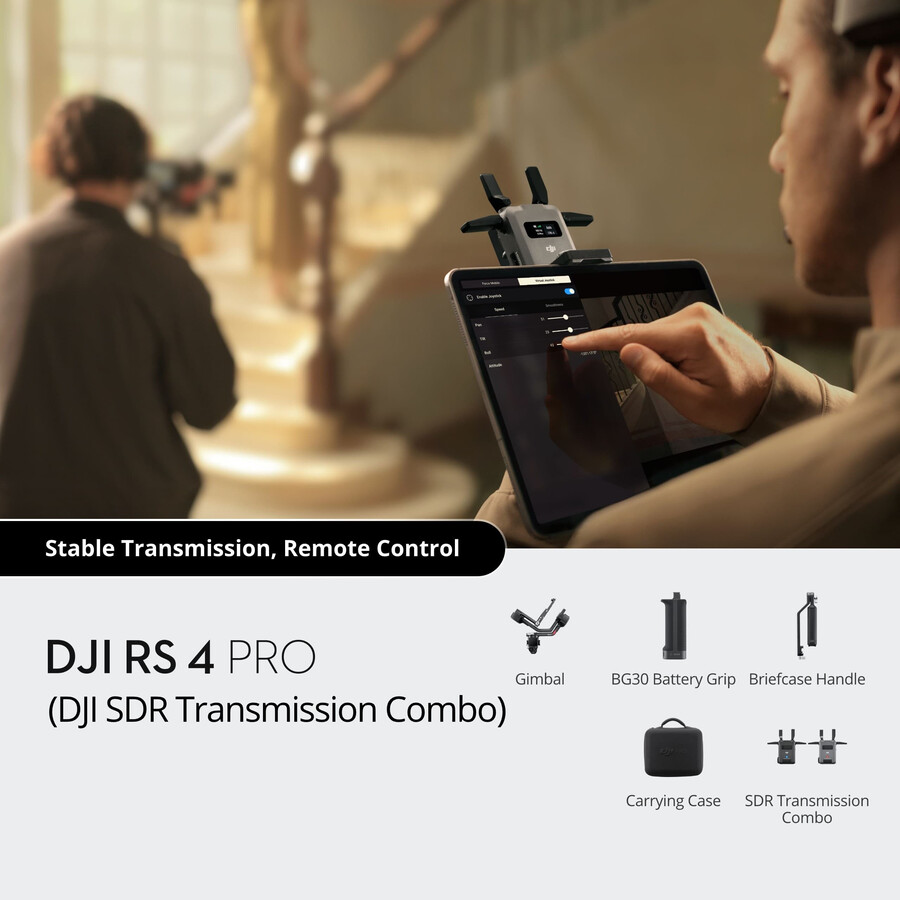 dji rs 4 pro paquete de transmisión dji sdr