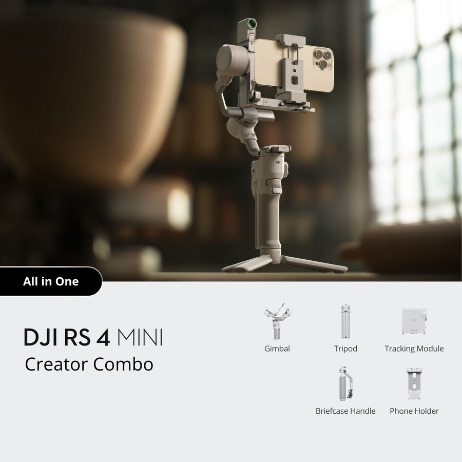 paquete dji rs 4 mini creator