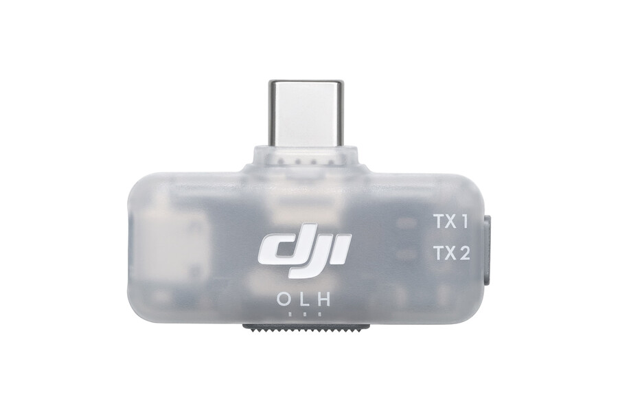 receptor móvil para la gama dji mic