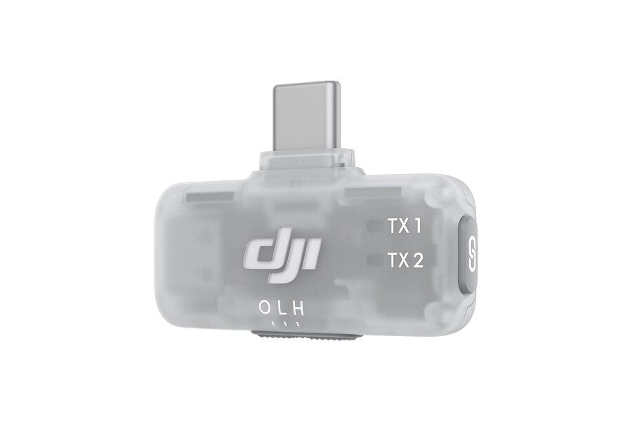 receptor móvil para la gama dji mic