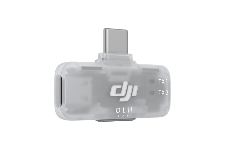 receptor móvil para la gama dji mic