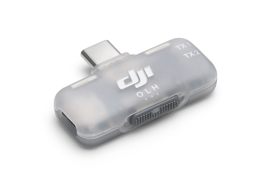 receptor móvil para la gama dji mic