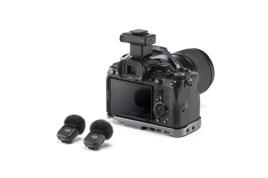 adaptador de cámara para la serie dji mic