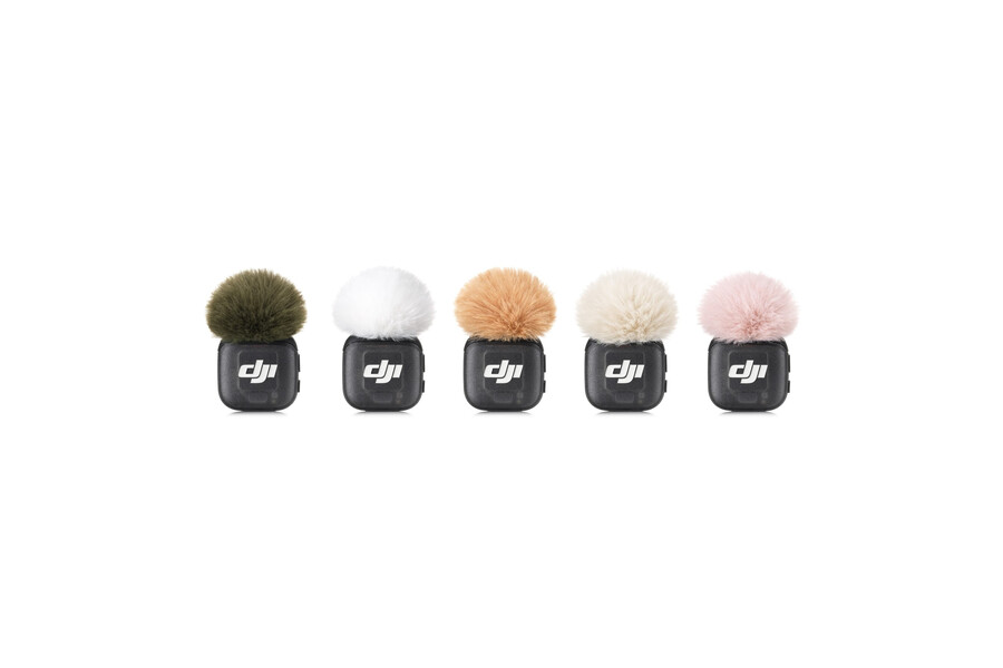parabrisas multicolor para dji mic 3