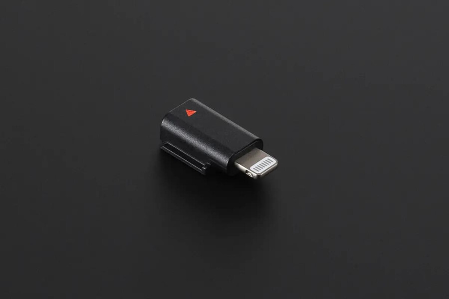 adaptador para smartphone dji mic 3 lightning