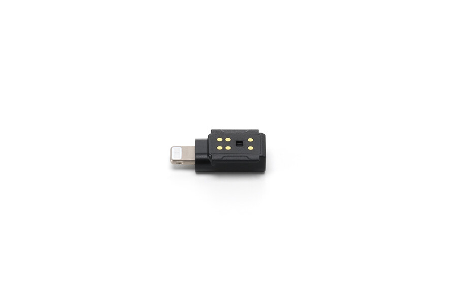 adaptador para smartphone dji mic 3 lightning