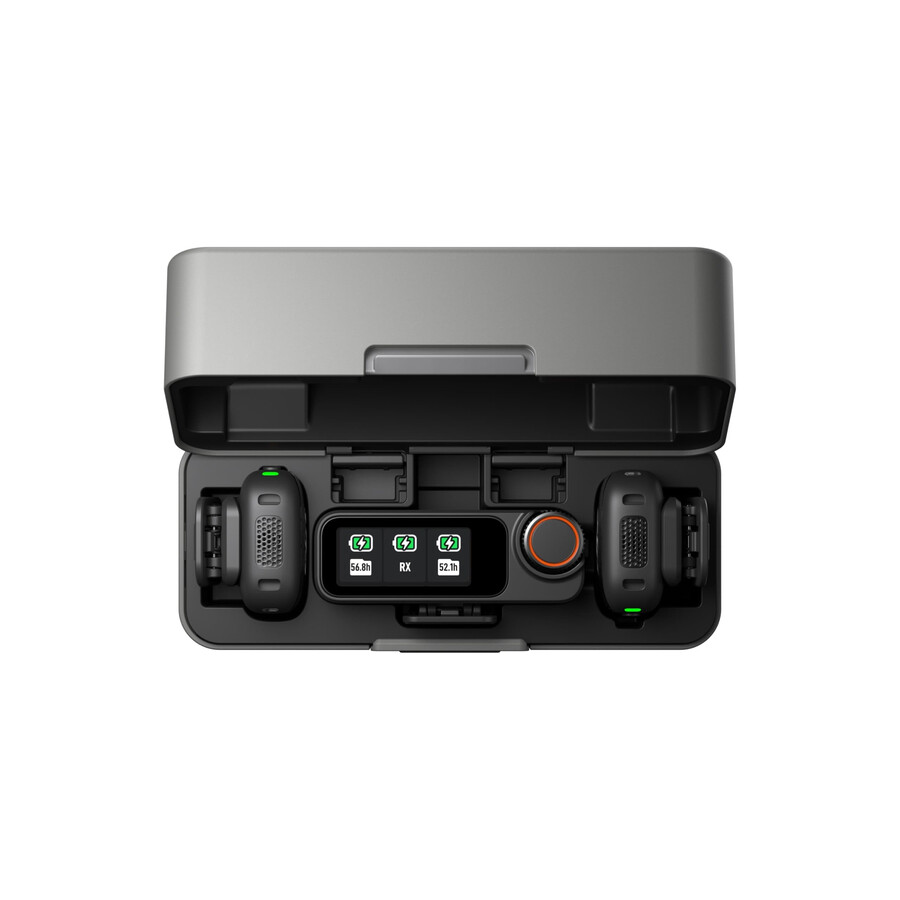 dji mic 3 2 tx 1 rx estuche de carga adaptador para smartphone lightning