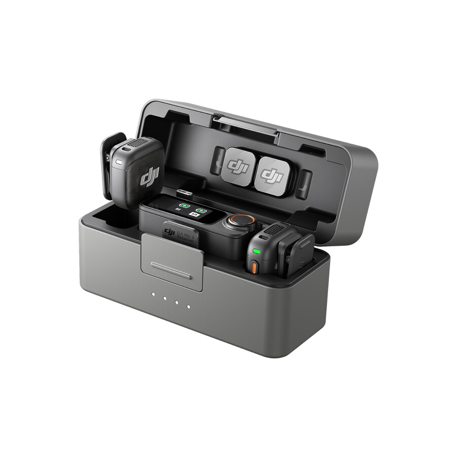 dji mic 3 2 tx 1 rx estuche de carga